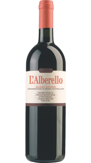 Bottle of Grattamacco L'Alberello Bolgheri Superiore 2020 wine 750 ml