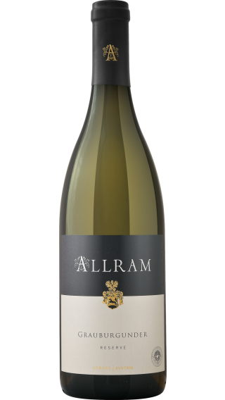Bottle of Allram Reserve Grauburgunder 2022 wine 750 ml