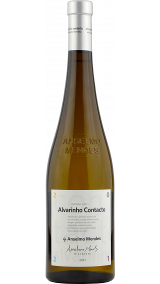 Bottle of Anselmo Mendes Contacto Alvarinho 2021 wine 750 ml