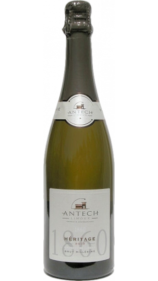 Bottle of Antech Heritage Cremant Brut 2018 wine 750 ml