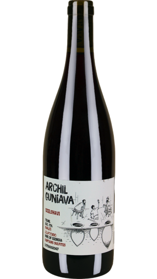 Bottle of Archil Guniava Dzelshavi 2021 wine 750 ml