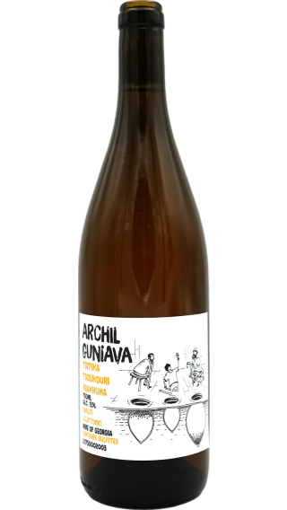 Bottle of Archil Guniava Tsitska - Tsolikouri - Krakhuna 2020 wine 750 ml