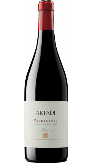 Bottle of Artadi Valdegines 2015 wine 750 ml