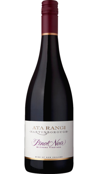 Bottle of Ata Rangi McCrone Pinot Noir 2018 wine 750 ml