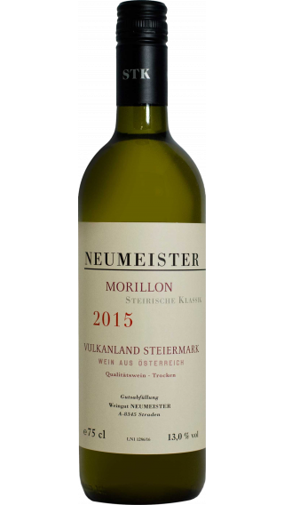 Bottle of Neumeister Morillon Steirische Klassik  2015 wine 750 ml