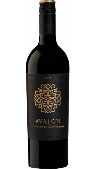 Bottle of Avalon Lodi Cabernet Sauvignon 2018 wine 750 ml
