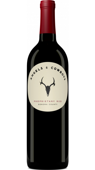 Bottle of Angels & Cowboys Proprietary Red 2016 wine 750 ml