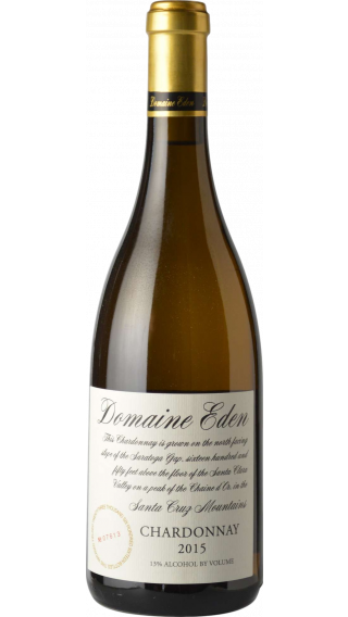 Bottle of Domaine Eden Chardonnay 2016 wine 750 ml