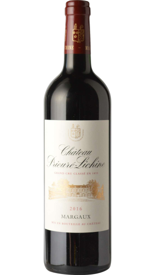 Bottle of Chateau Prieure Lichine Margaux 2021 wine 750 ml