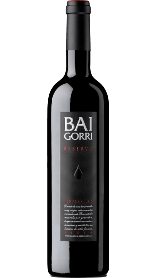 Bottle of Baigorri Reserva Rioja 2017 wine 750 ml