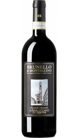 Bottle of Canalicchio di Sopra Brunello di Montalcino 2014 wine 750 ml