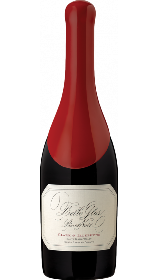 Bottle of Belle Glos Clark & Telephone Pinot Noir 2018 wine 750 ml