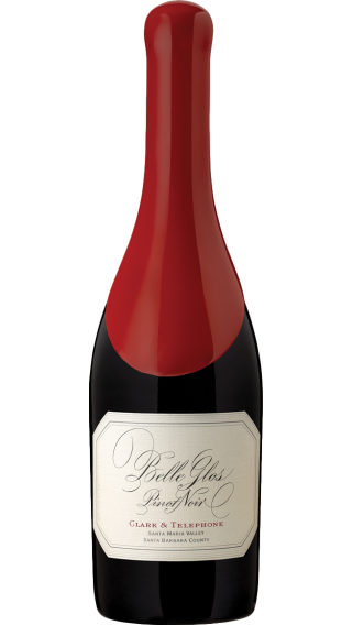 Bottle of Belle Glos Clark & Telephone Pinot Noir 2021 wine 750 ml