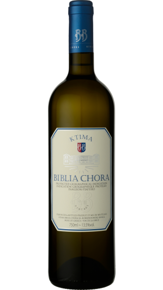 Bottle of Biblia Chora White 2023 wine 750 ml