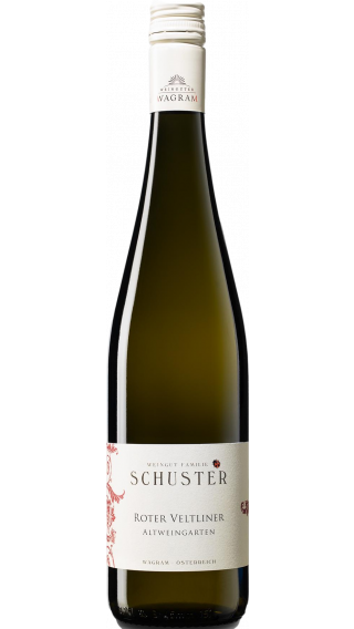 Bottle of Schuster Roter Veltliner Altweingarten 2018 wine 750 ml