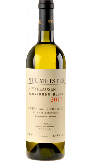 Bottle of Neumeister Klausen Sauvignon Blanc 2017 wine 750 ml