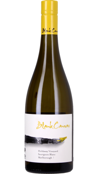 Bottle of Blank Canvas Holdaway Vineyard Sauvignon Blanc 2023 wine 750 ml