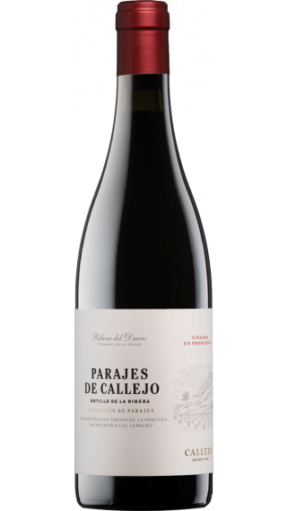 Bottle of Bodegas Felix Callejo Parajes de Callejo 2020 wine 750 ml