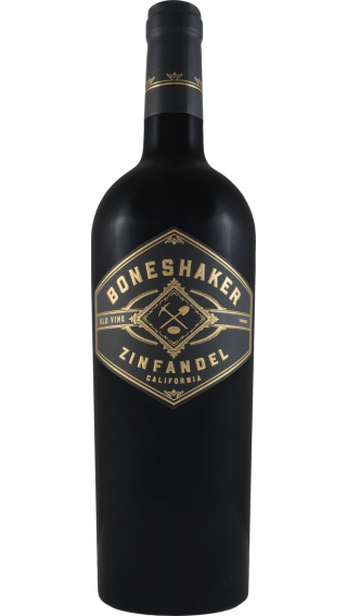 Bottle of Boneshaker Zinfandel 2020 wine 750 ml