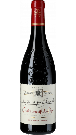 Bottle of Bosquet des Papes A la Gloire de Mon Grand Pere Chateauneuf Du Pape 2017 wine 750 ml