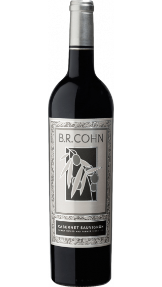 Bottle of B. R. Cohn Silver Label Cabernet Sauvignon 2017 wine 750 ml