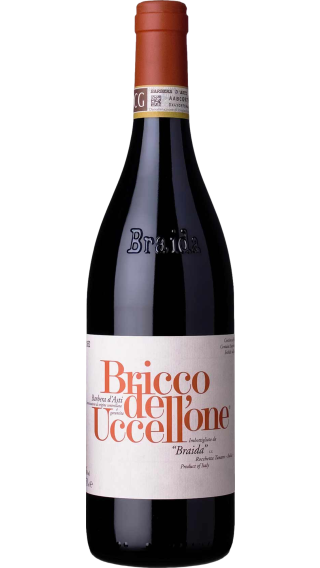 Bottle of Braida Bricco dell' Uccellone Barbera d'Asti 2019 wine 750 ml
