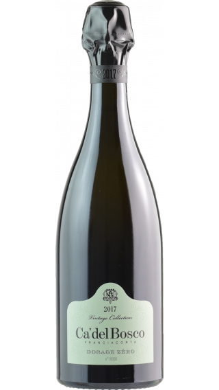 Bottle of Ca' del Bosco Franciacorta Vintage Collection Dosage Zero 2017 wine 750 ml