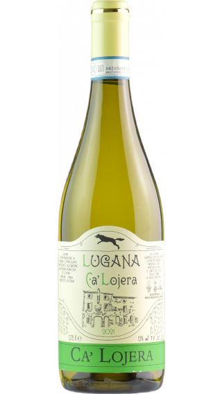 Bottle of Ca' Lojera Lugana 2021 wine 750 ml