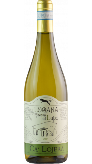 Bottle of Ca' Lojera Lugana Riserva del Lupo 2017 wine 750 ml