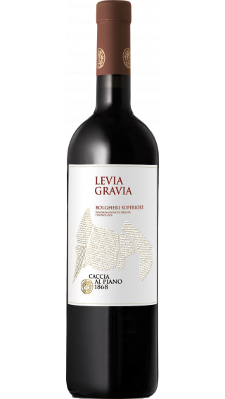 Bottle of Caccia Al Piano Levia Gravia Bolgheri Superiore 2016 wine 750 ml