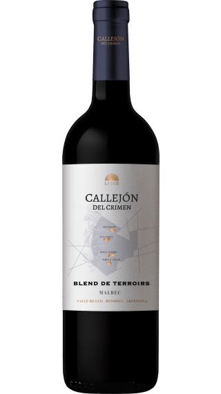 Bottle of Callejon del Crimen Blend de Terroirs Malbec 2019 wine 750 ml