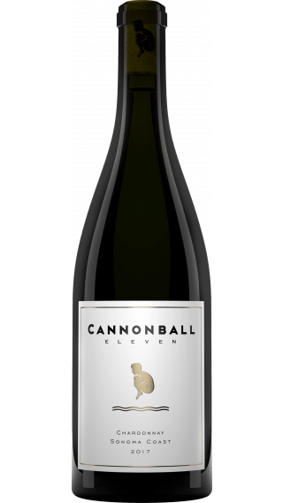 Bottle of Cannonball Eleven Chardonnay 2017 wine 750 ml