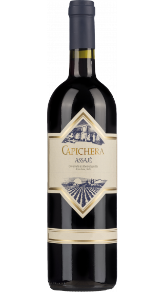 Bottle of Capichera Assaje 2019 wine 750 ml