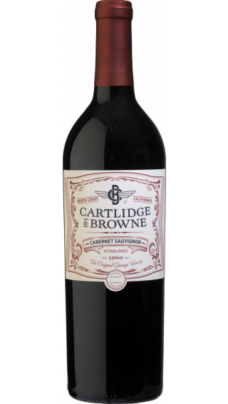 Bottle of Cartlidge & Browne Cabernet Sauvignon 2018 wine 750 ml