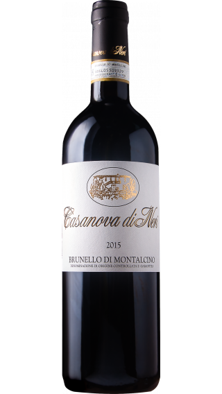 Bottle of Casanova Di Neri Brunello di Montalcino 2015 wine 750 ml