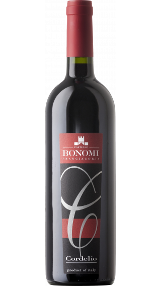 Bottle of Castello Bonomi Cordelio Curtafranca 2012 wine 750 ml