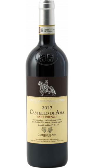 Bottle of Castello di Ama Chianti Classico Gran Selezione San Lorenzo 2017 wine 750 ml