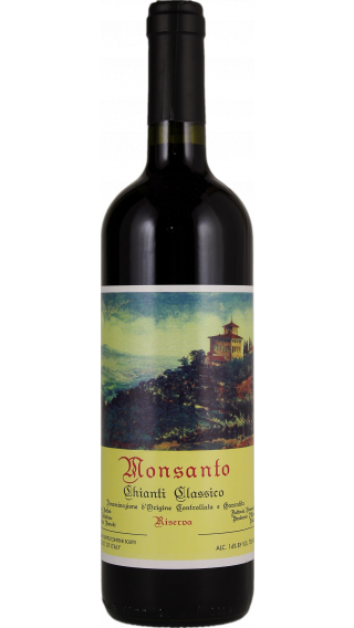 Bottle of Castello di Monsanto Chianti Classico Riserva 2017 wine 750 ml