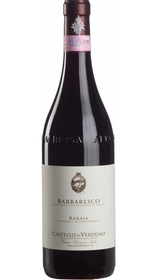 Bottle of Castello di Verduno Barbaresco Rabaja 2016 wine 750 ml