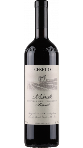 Bottle of Ceretto Barolo Brunate 2016 wine 750 ml