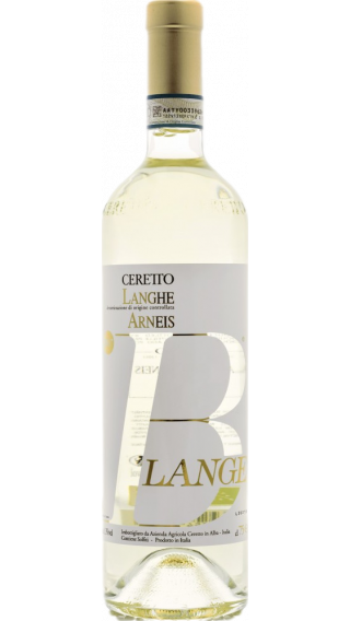 Bottle of Ceretto Blange Langhe Arneis 2020 wine 750 ml