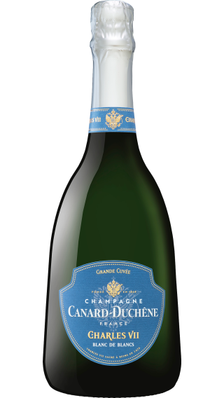 Bottle of Champagne Canard-Duchene Grande Cuvee  Charles VII Blanc de Blancs wine 750 ml