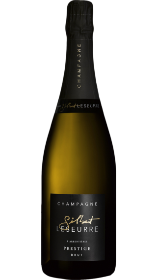 Bottle of Champagne Gilbert Leseurre Prestige Brut wine 750 ml