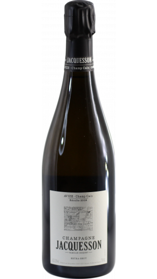 Bottle of Champagne Jacquesson  Avize Champ Cain 2009 wine 750 ml