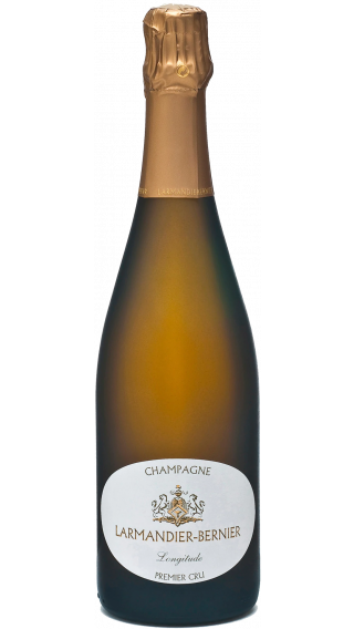 Bottle of Champagne Larmandier Bernier Longitude Blanc de Blancs Premier Cru wine 750 ml