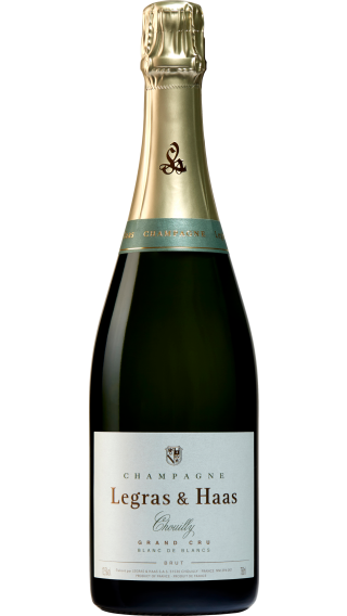 Bottle of Champagne Legras et Haas Blanc de Blancs Grand Cru wine 750 ml