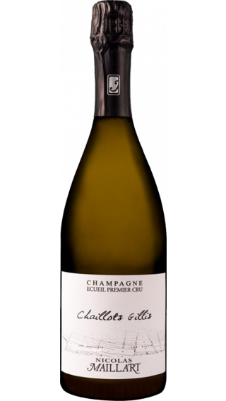 Bottle of Champagne Nicolas Maillart Les Chaillots Gillis Blanc de Blancs Premier Cru 2014 wine 750 ml