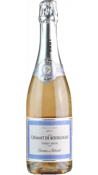 Bottle of Chartron et Trebuchet Cremant de Bourgogne Pinot Noir Brut 2018 wine 750 ml