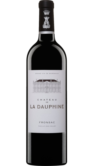 Bottle of Chateau de la Dauphine 2020 wine 750 ml