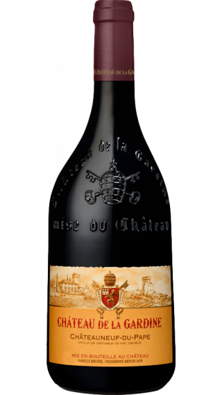 Bottle of Chateau de la Gardine Chateauneuf Du Pape 2018 wine 750 ml